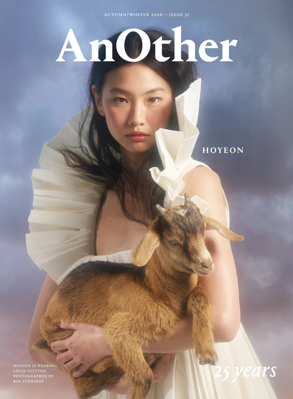 AnOther Magazine Issue 51 cover — Hoyeon in Louis Vuitton