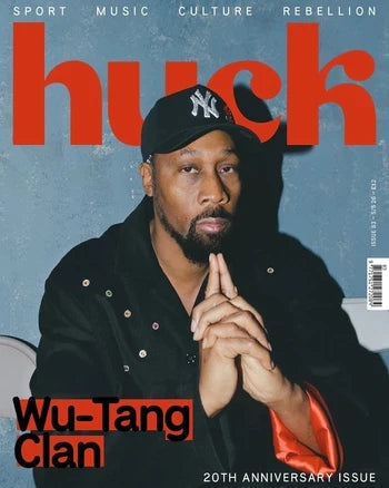 Huck Issue 83 – 20th Anniversary Issue cover featuring Wu-Tang Clan’s GZA