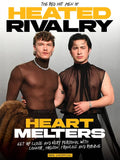 Heated Rivalry Heart Melters – The Red Hot Men of Heated Rivalry poster-zine cover