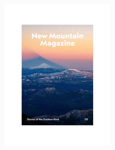 New Mountain Magazine – Issue #03 cover – Stories of the Outdoor Kind