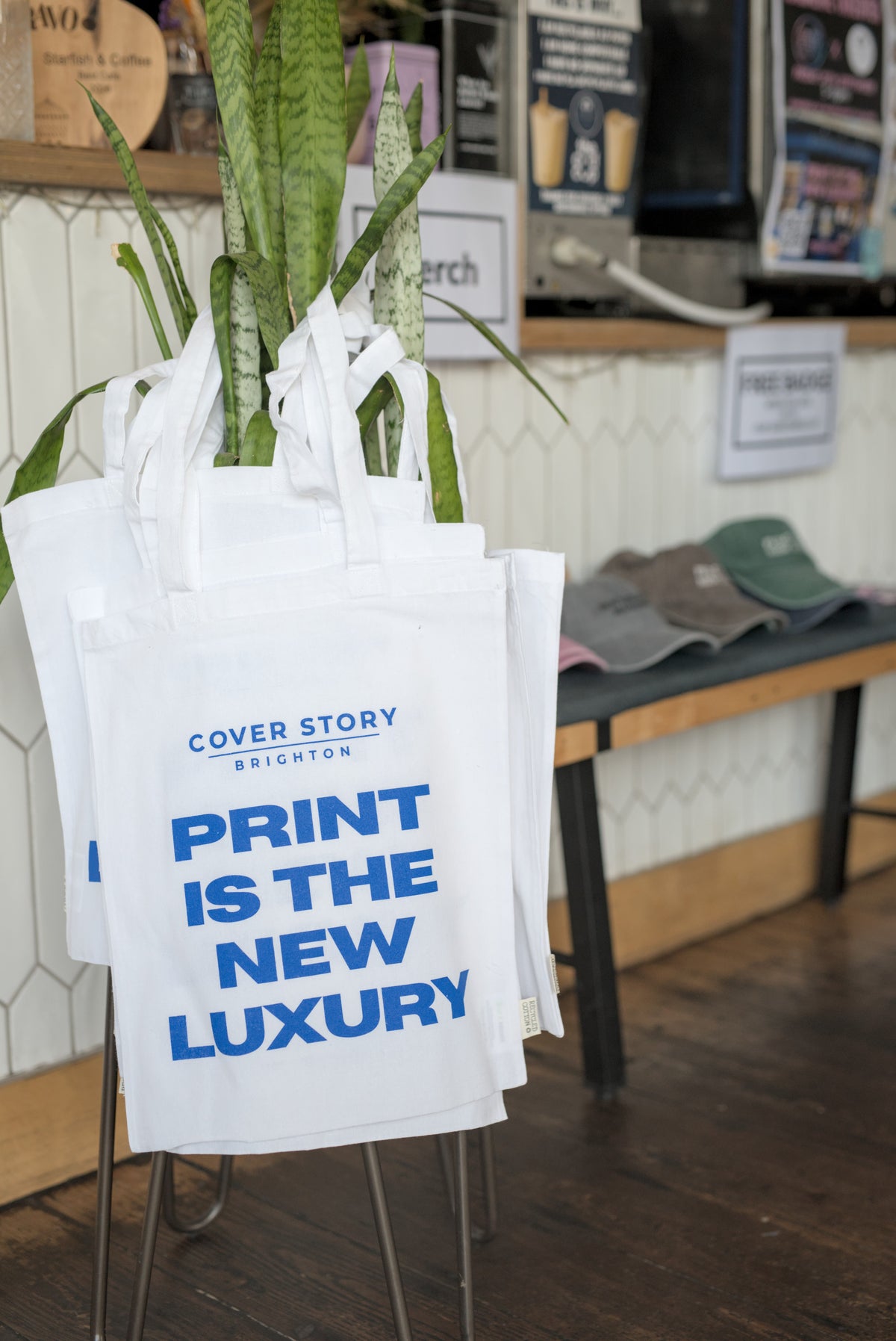 Cover Story Brighton - Print Is The New Luxury Tote Bag