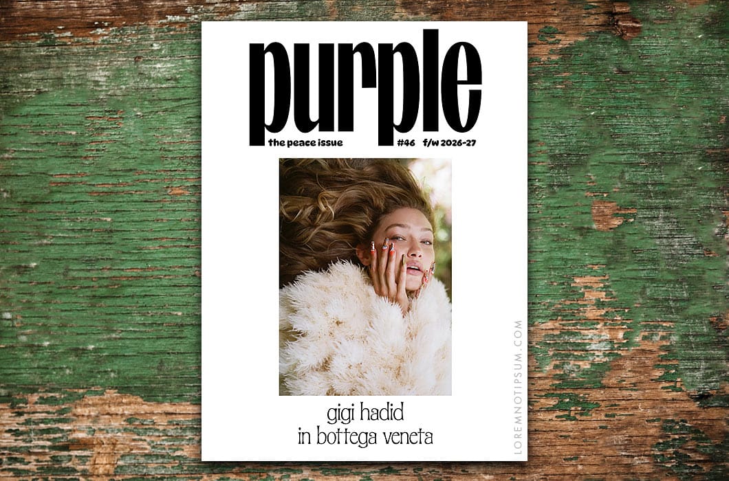 Purple Fashion Magazine – Issue #46