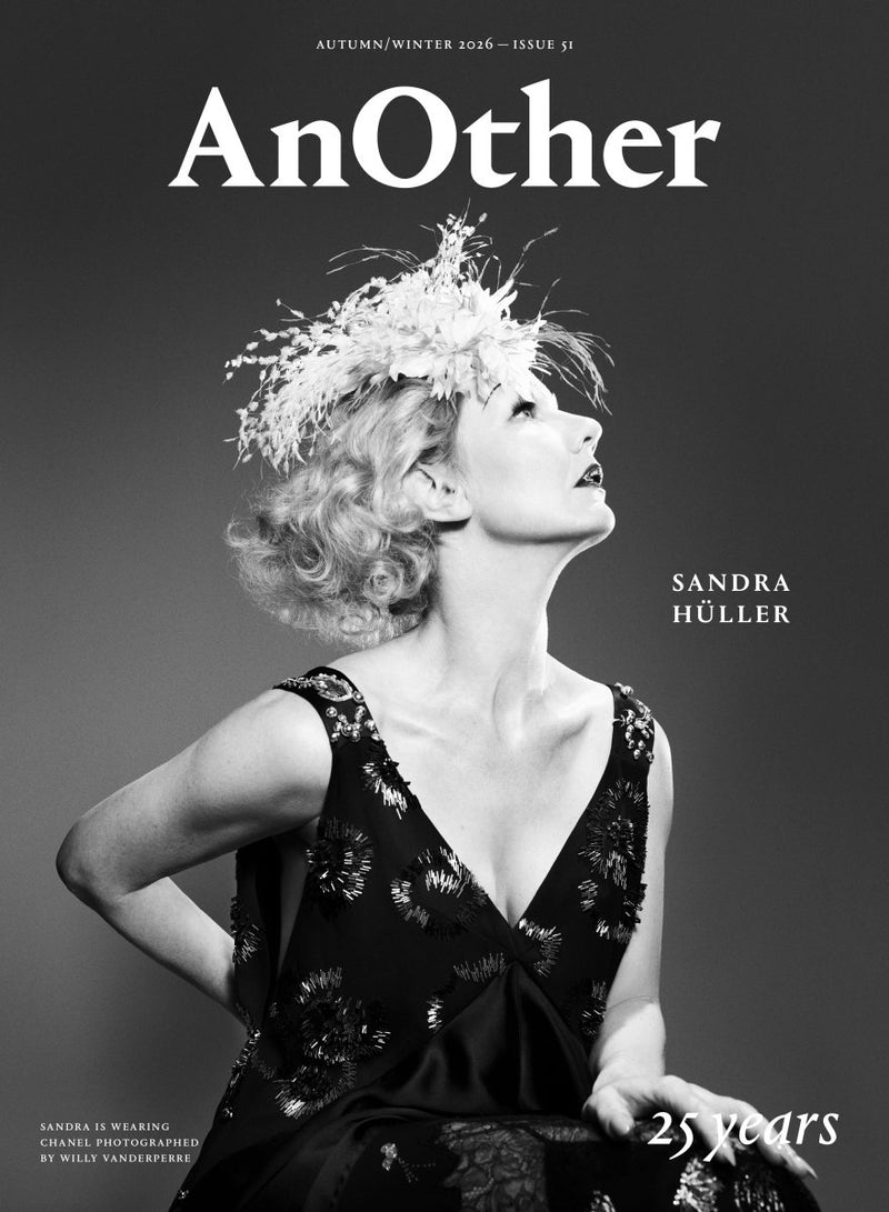 AnOther Magazine Issue 51 cover — Sandra Hüller in Chanel, shot by Willy Vanderperre